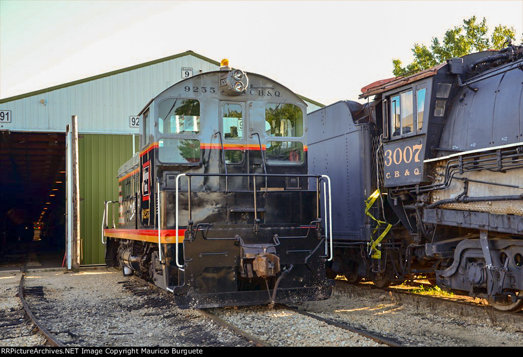 Chicago Burlington & Quincy SW-7 Diesel Locomotive